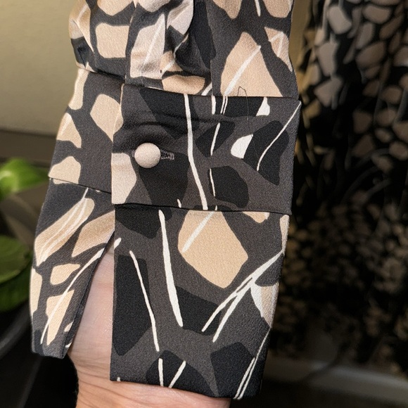 H&M x Richard Allen shirt midi dress nwot - Picture 4 of 10